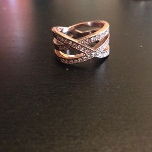 Rose gold ring